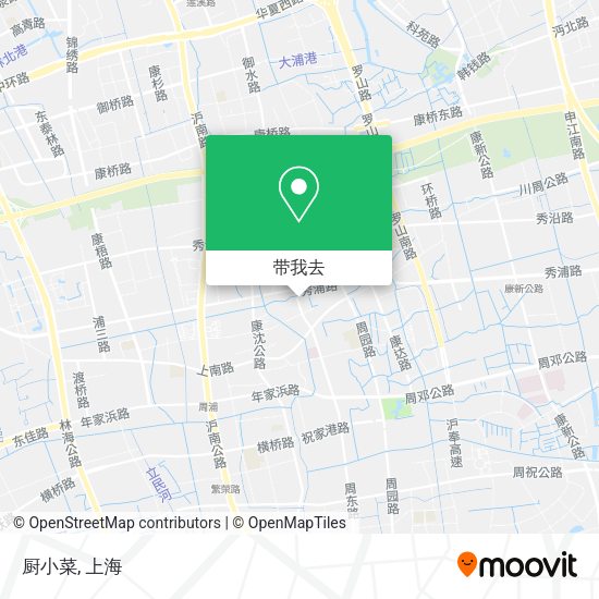 厨小菜地图