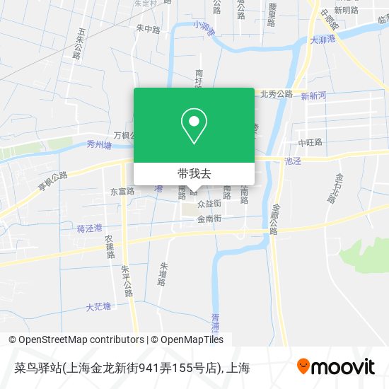 菜鸟驿站(上海金龙新街941弄155号店)地图