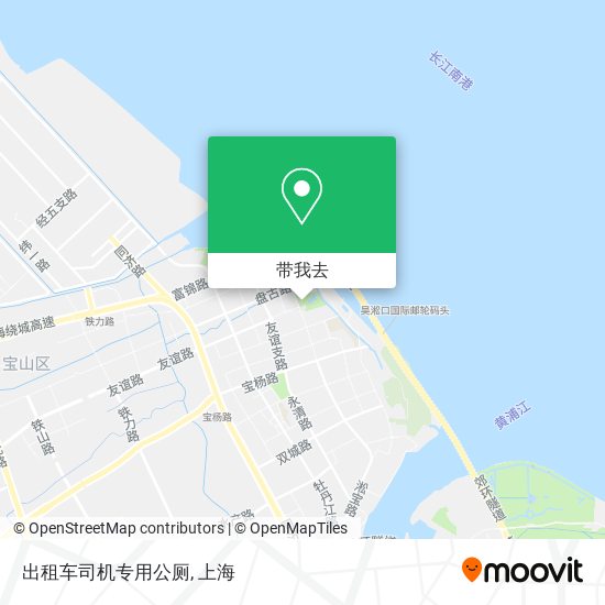 出租车司机专用公厕地图