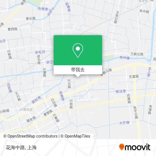 花海中路地图