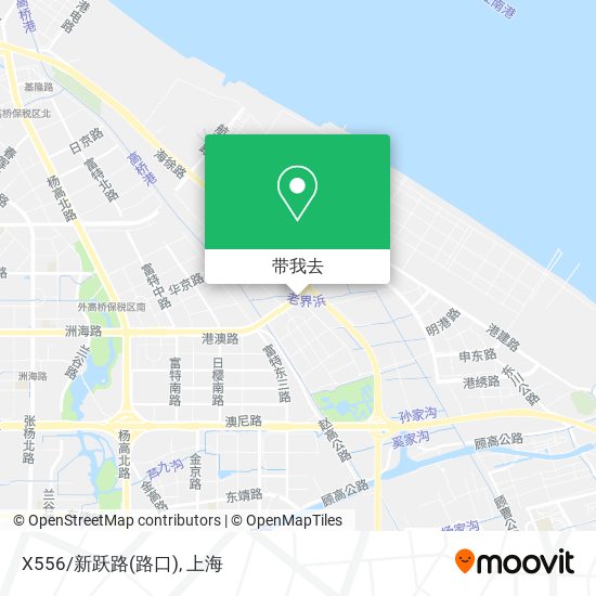 X556/新跃路(路口)地图