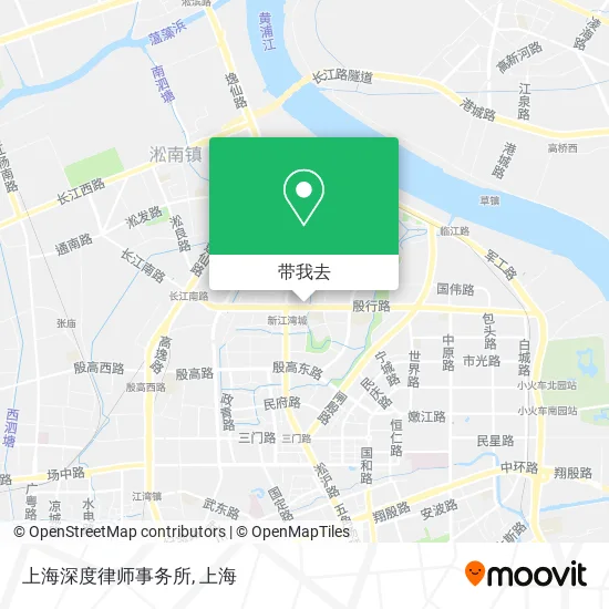 上海深度律师事务所地图