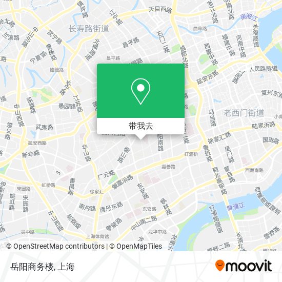 岳阳商务楼地图