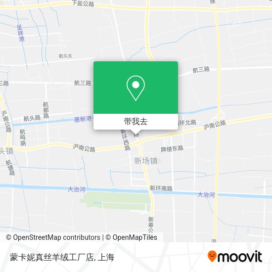 蒙卡妮真丝羊绒工厂店地图