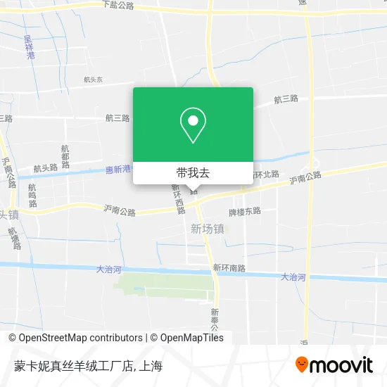 蒙卡妮真丝羊绒工厂店地图