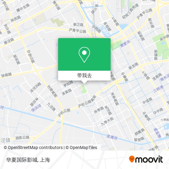 华夏国际影城地图