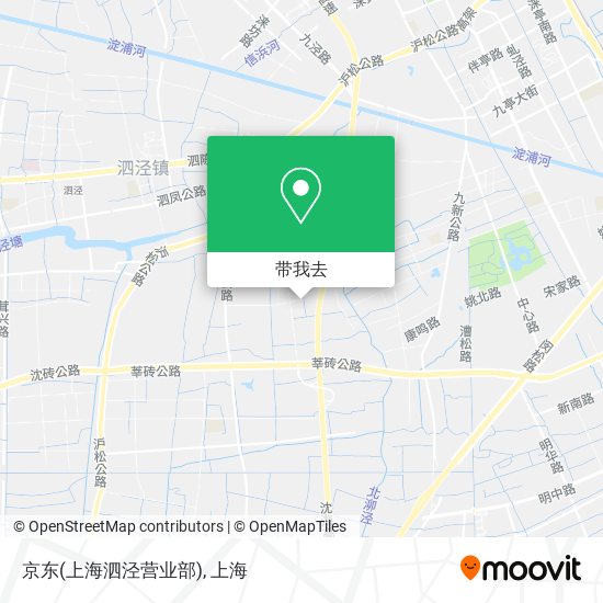 京东(上海泗泾营业部)地图