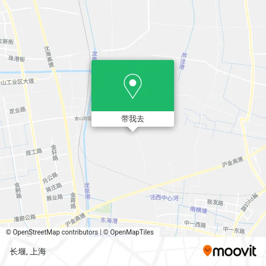 长堰地图