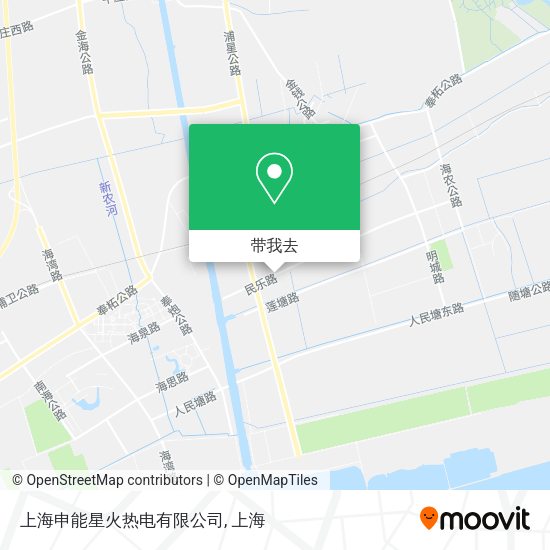 上海申能星火热电有限公司地图
