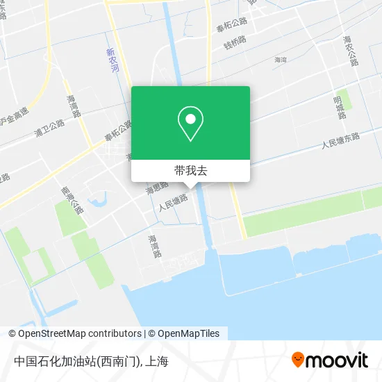中国石化加油站(西南门)地图