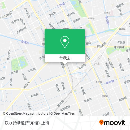 汉水跆拳道(莘东馆)地图