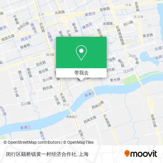 闵行区颛桥镇黄一村经济合作社地图