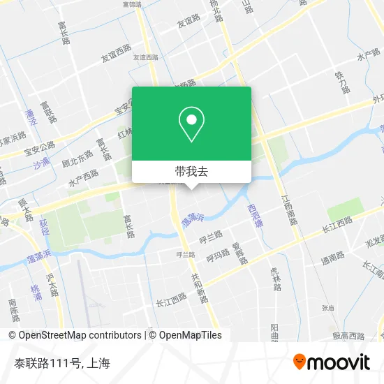 泰联路111号地图