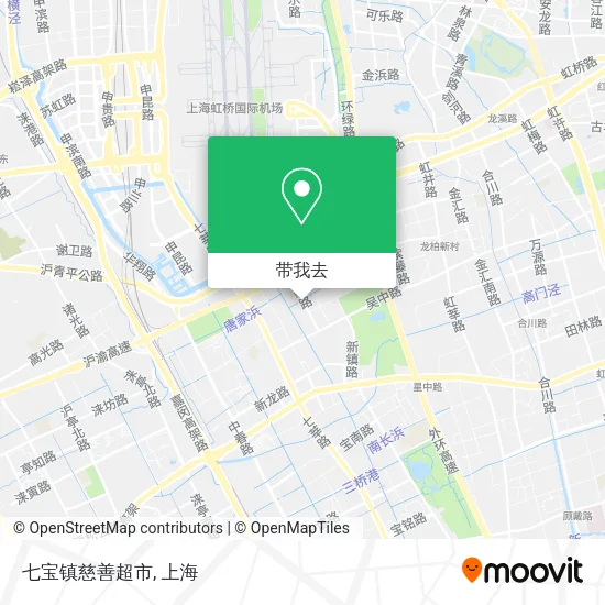 七宝镇慈善超市地图