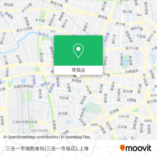 三合一市场熟食街(三合一市场店)地图