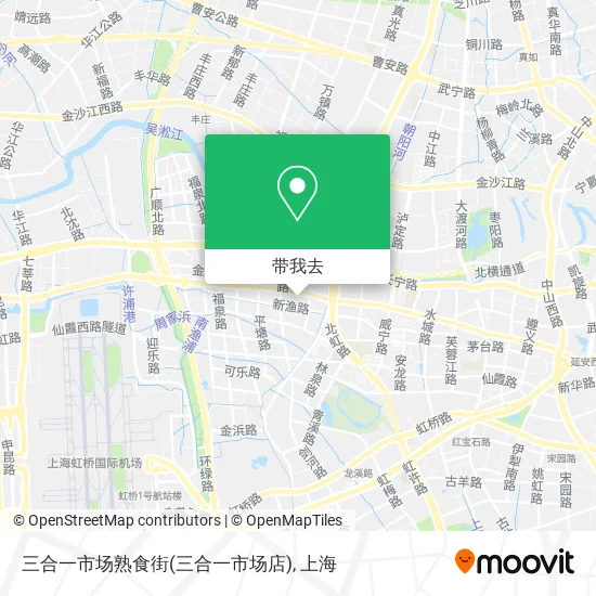 三合一市场熟食街(三合一市场店)地图