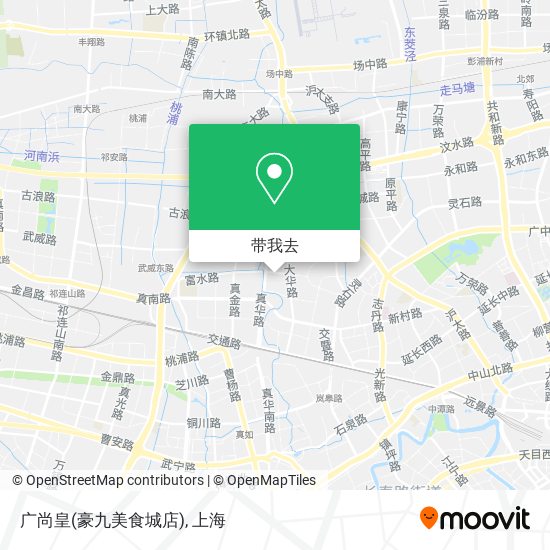 广尚皇(豪九美食城店)地图