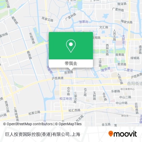 巨人投资国际控股(香港)有限公司地图
