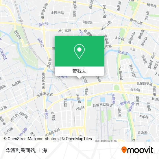 华漕利民面馆地图