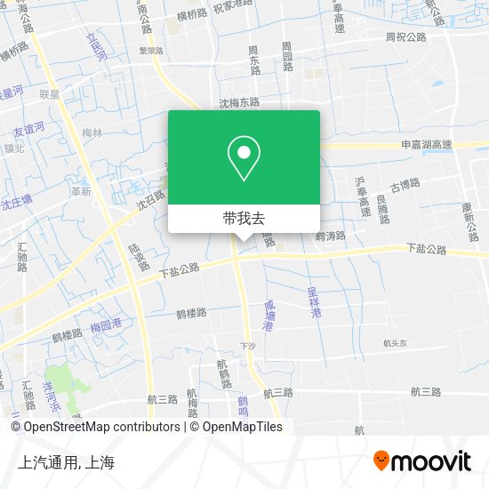 上汽通用地图