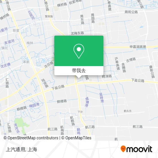 上汽通用地图