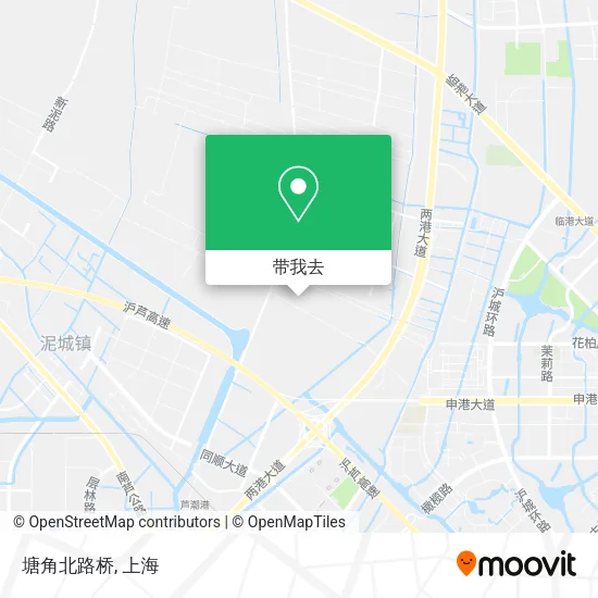 塘角北路桥地图