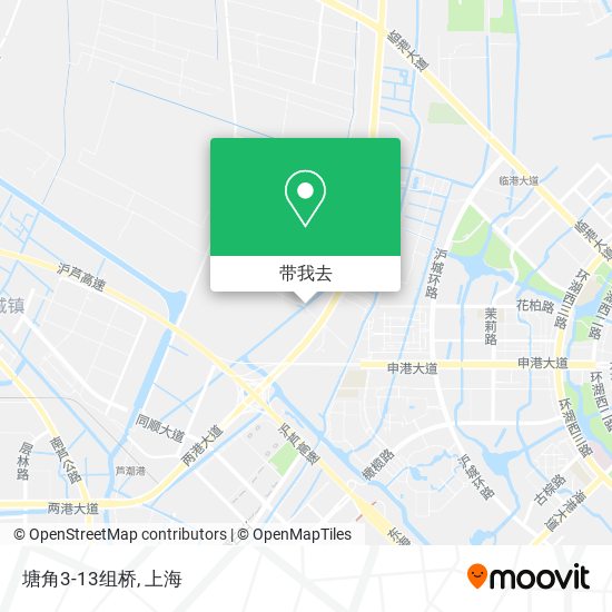塘角3-13组桥地图