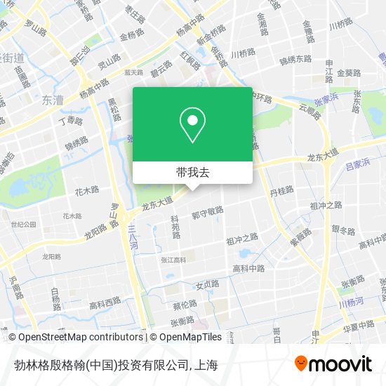 勃林格殷格翰(中国)投资有限公司地图