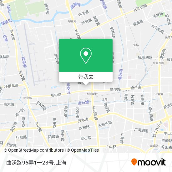 曲沃路96弄1一23号地图