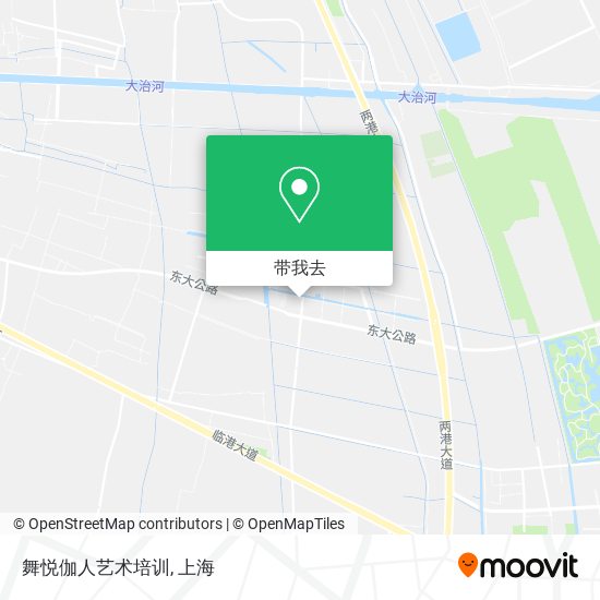 舞悦伽人艺术培训地图