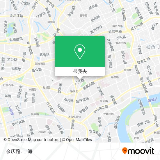 余庆路地图