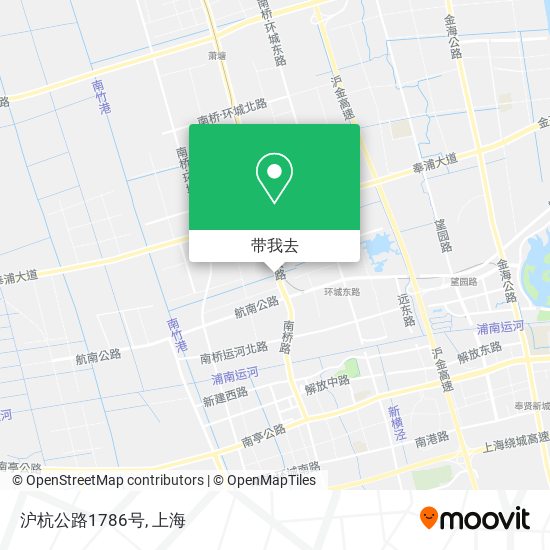 沪杭公路1786号地图