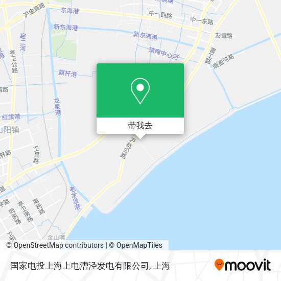 国家电投上海上电漕泾发电有限公司地图
