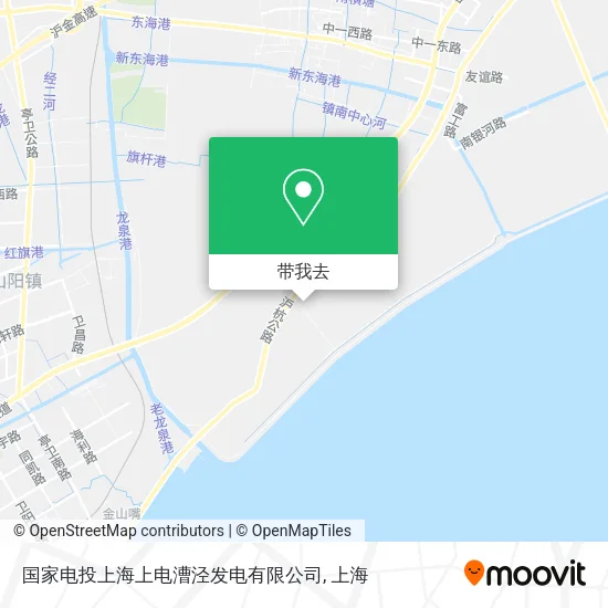 国家电投上海上电漕泾发电有限公司地图