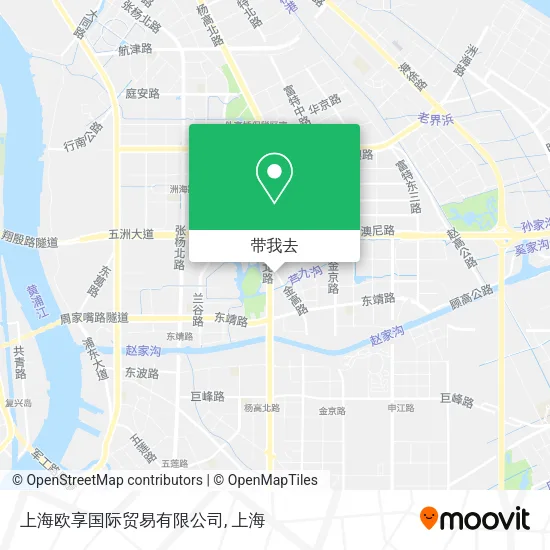 上海欧享国际贸易有限公司地图