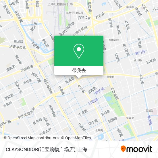 CLAYSONDIOR(汇宝购物广场店)地图