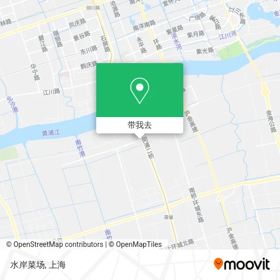 水岸菜场地图