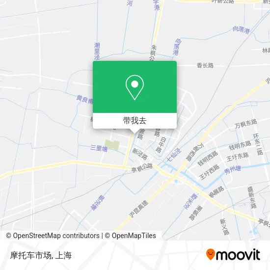 摩托车市场地图