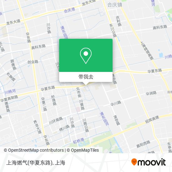 上海燃气(华夏东路)地图