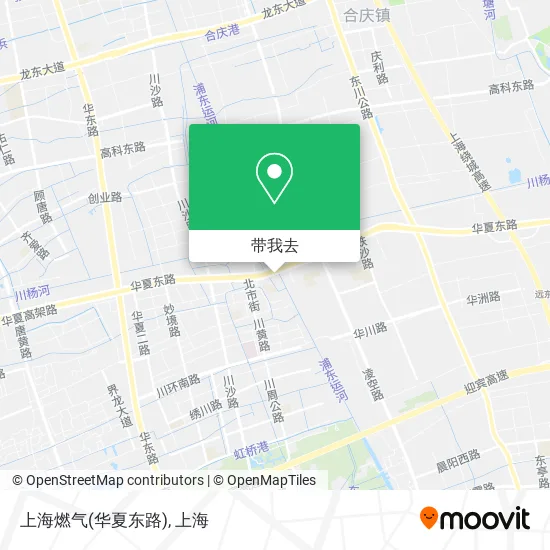 上海燃气(华夏东路)地图