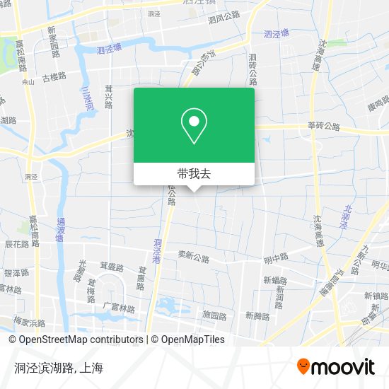 洞泾滨湖路地图