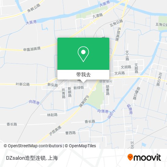 DZsalon造型连锁地图