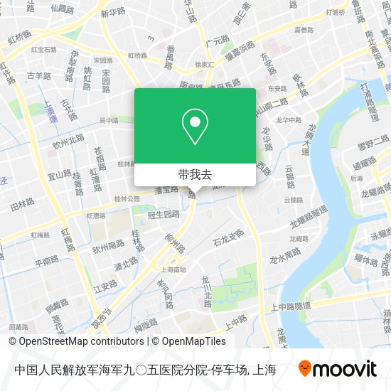 中国人民解放军海军九〇五医院分院-停车场地图