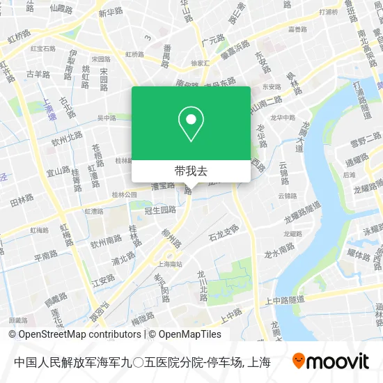 中国人民解放军海军九〇五医院分院-停车场地图