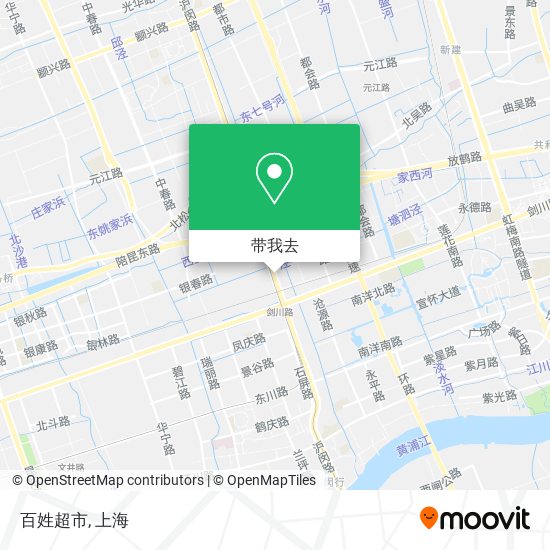 百姓超市地图