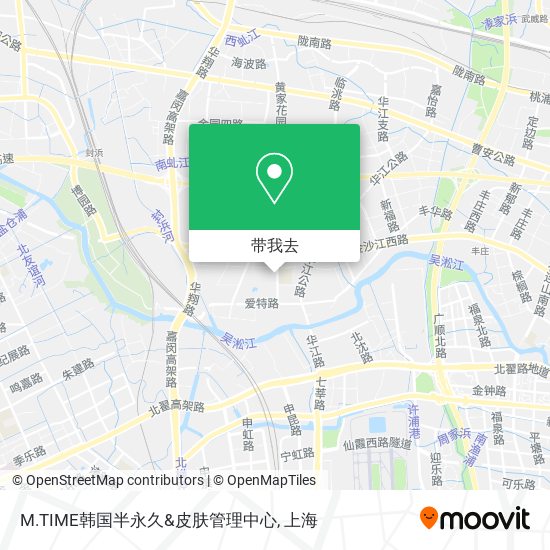 M.TIME韩国半永久&皮肤管理中心地图