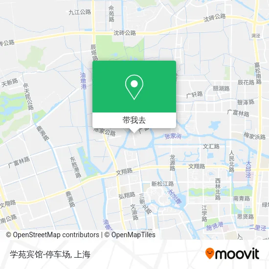 学苑宾馆-停车场地图