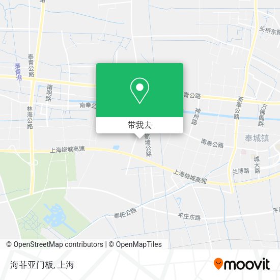 海菲亚门板地图