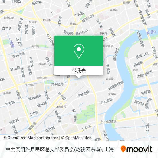 中共宾阳路居民区总支部委员会(乾骏园东南)地图