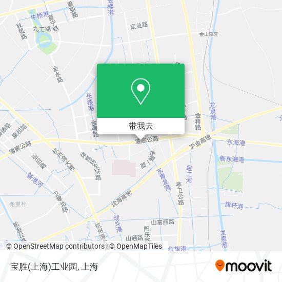 宝胜(上海)工业园地图